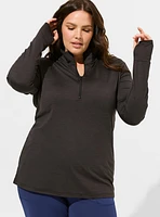 Super Soft Performance Jersey Half Zip Pullover