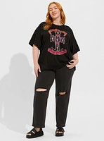 Guns N Roses Oversized Fit Cotton Tunic Tee