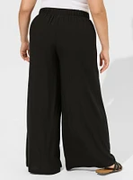 Pull-On Wide Leg Pant