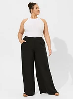 Pull-On Wide Leg Pant