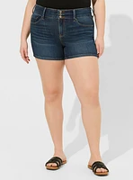 3.5 Inch Jegging Super Soft Denim High-Rise Short