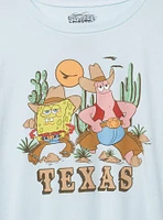 SpongeBob Texas Cotton Crew Tee