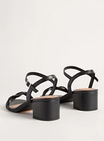 Braided Strap Block Heel (WW)