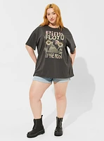 Pink Floyd Oversized Fit Cotton Tunic Tee