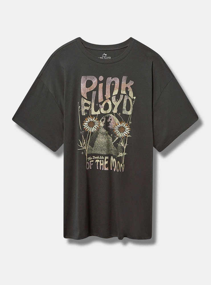 Pink Floyd Oversized Fit Cotton Tunic Tee