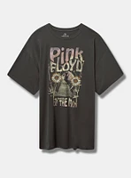 Pink Floyd Oversized Fit Cotton Tunic Tee