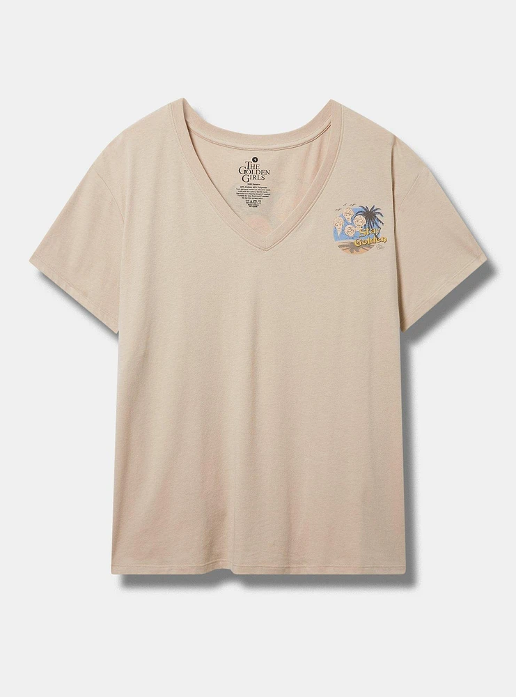 Golden Girls Relax Fit Cotton V-Neck Tee