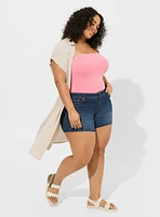 Foxy Strapless Tube Top