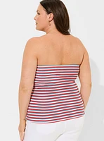 Foxy Strapless Tube Top