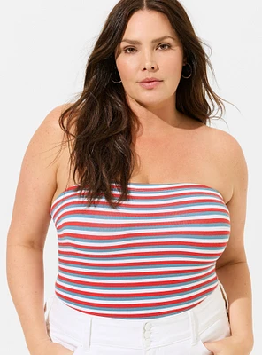 Foxy Strapless Tube Top