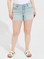 5 Inch Mid-Rise Relaxed Classic Denim Short