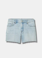 5 Inch Mid-Rise Relaxed Classic Denim Short