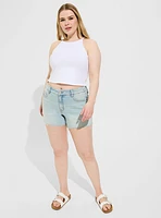 5 Inch Mid-Rise Relaxed Classic Denim Short