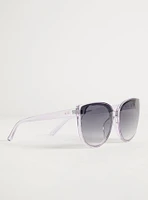 Cateye Smoke Lens Sunglasses