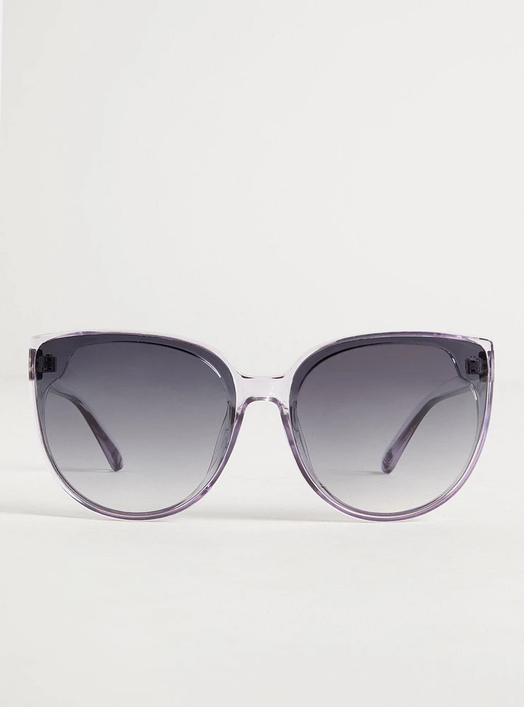 Cateye Smoke Lens Sunglasses