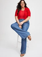 Daisy Mesh Shrug