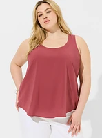 Challis Back Criss Cross Tank