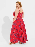 Maxi Challis Trapeze Dress