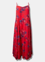 Maxi Challis Trapeze Dress