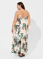 Maxi Challis Trapeze Dress