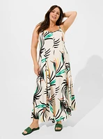 Maxi Challis Trapeze Dress