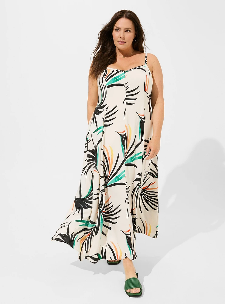 Maxi Challis Trapeze Dress