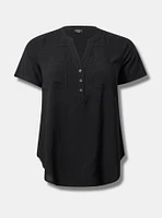 Harper Challis Short Sleeve Blouse
