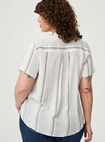 Harper Challis Short Sleeve Blouse