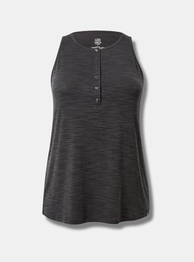 Happy Camper Lyocell Henley Hiking Active Tank