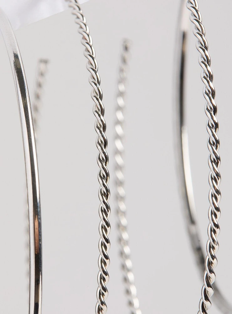 Textured Hoop Set