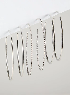 Textured Hoop Set