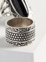 Snake Statement Ring Set