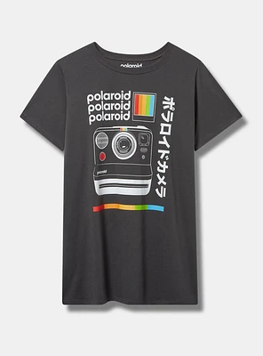 Polaroid Classic Fit Cotton Crew Tee