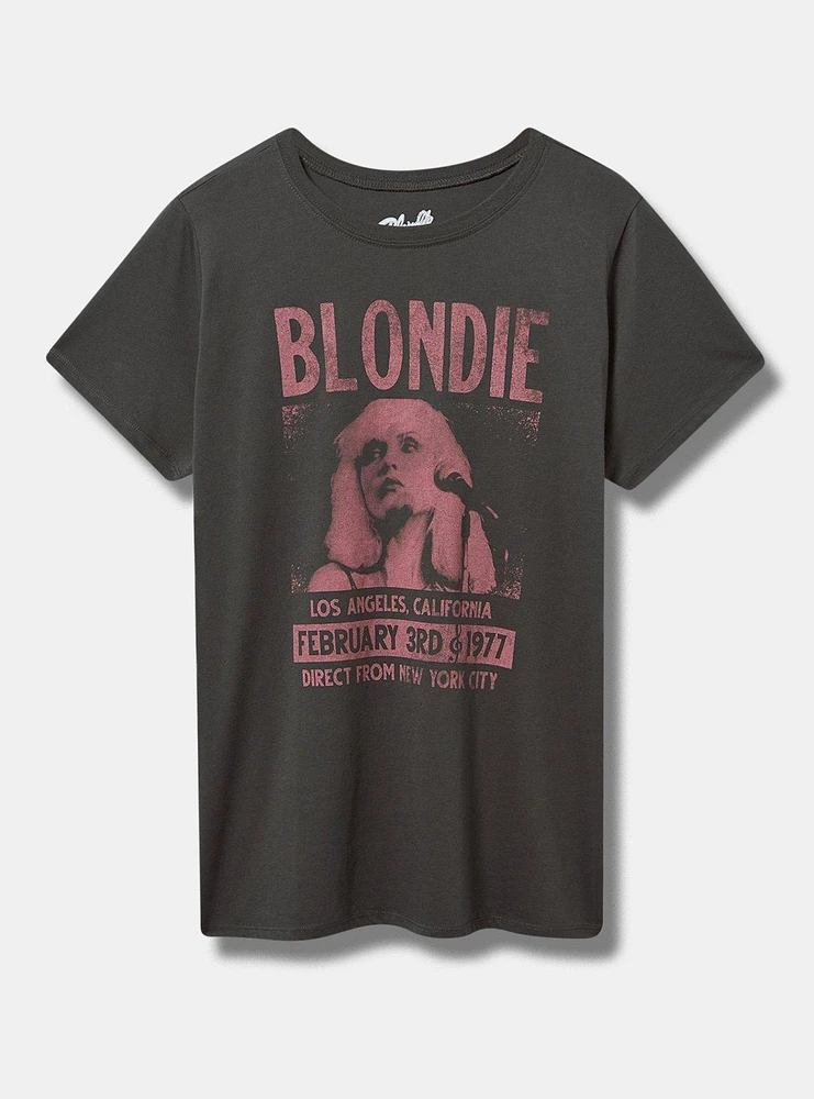 Blondie Concert Classic Fit Cotton Crew Tee