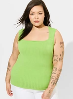 Ribbed Sweater Tank