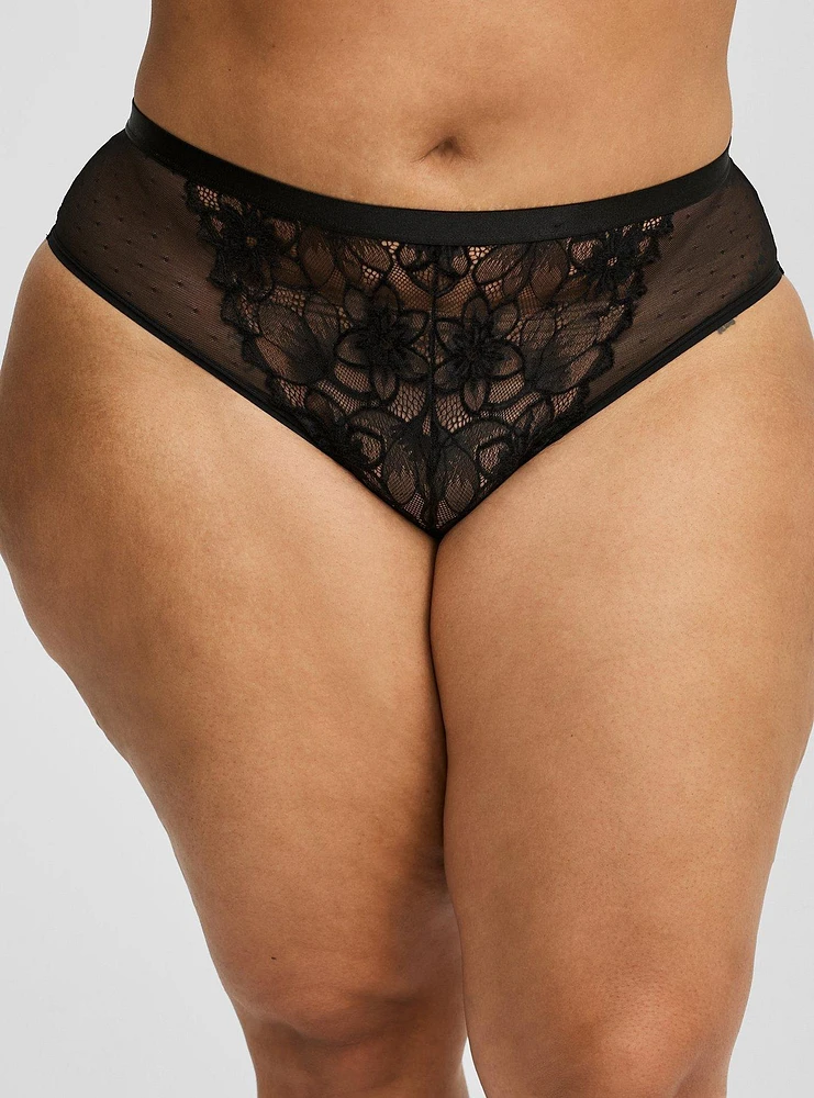 Cozy Lace Hipster Panty