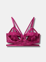 Strappy Vixen Elastic Cup Underwire Bra