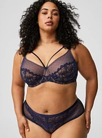 Unlined Cozy Lace Straight Back Bra