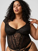 Lace Underwire Lingerie Top