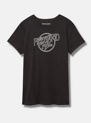 Fleetwood Mac Logo Classic Fit Cotton Crew Tee