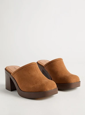 Block Heel Mule (WW)