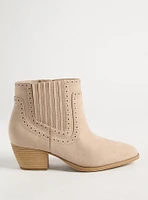 Western Detail Heeled Bootie (WW