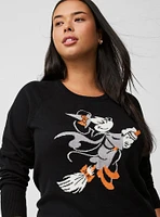 Disney Minnie Halloween Raglan Sweater