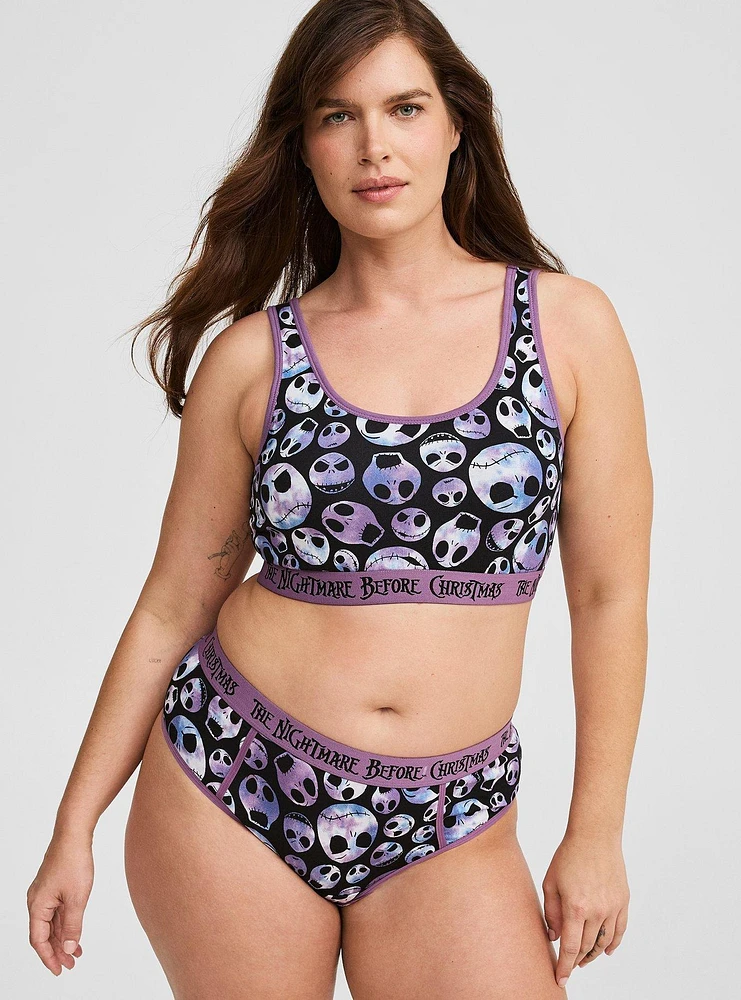 Disney Nightmare Before Christmas Scoop Neck Bralette