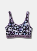 Disney Nightmare Before Christmas Scoop Neck Bralette