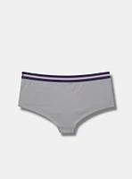 Stitch Mid Rise Cotton Boyshort Panty