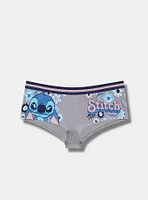 Stitch Mid Rise Cotton Boyshort Panty