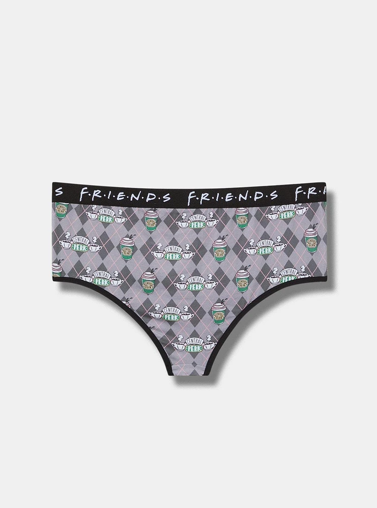 Friends Central Perk Mid Rise Cotton Cheeky Panty