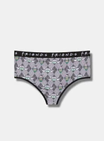 Friends Central Perk Mid Rise Cotton Cheeky Panty