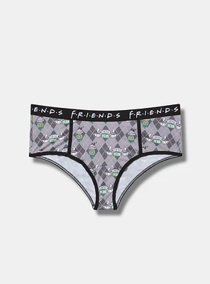 Friends Central Perk Mid Rise Cotton Cheeky Panty